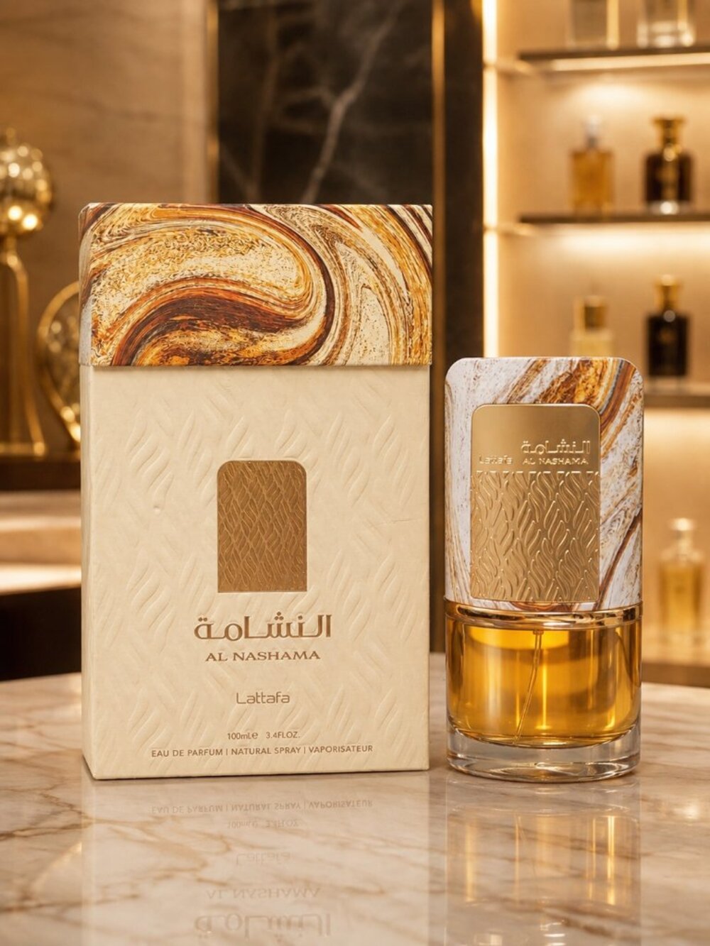 Al Nashama By Lattafa EDP Unisex 100Ml 3.4FL,OZ
